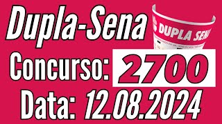 ? Dupla Sena de hoje 12/08, Dupla Sena de hoje, Resultado Dupla Sena,
