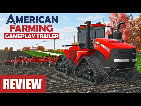 AMERICAN FARMING GAMEPLAY TRAILER! - REVIEW (MOBILE) - YouTube
