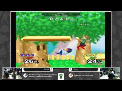 Mass Madness 17 SSBM - Darby (Falco) vs. BigRedAnimeBike (Fox) - Melee WR1
