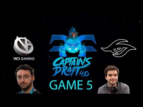 Captains Draft 4.0 - Vici Gaming vs. Secret Game 5