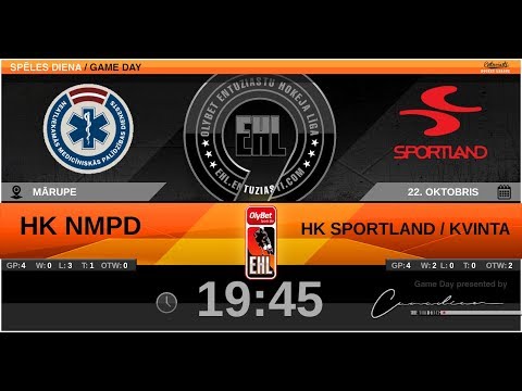2019 10 22 NMPD  Sportland/Kvinta