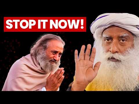 ❌STOP IT NOW❌ | Sadhguru’s SHOCKING RESPONSE to Sri Sri Ravi Shankar | Adiyogi Controversy