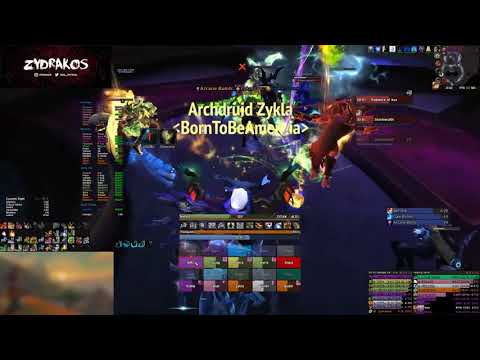 Mythic Eternal Palace - Radiance of Azshara - Heal Druid PoV