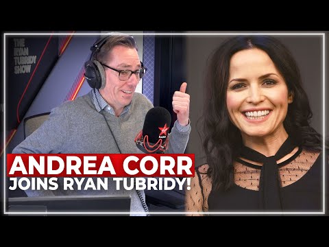 From Hollywood to Dublin! Ryan Tubridy & Andrea Corr Reunite for a Heartwarming Chat ❤️