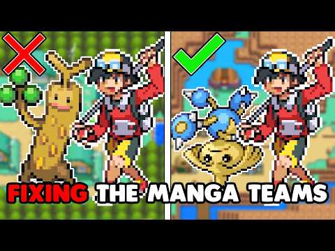 Fixing The Pokémon Manga's WORST Teams
