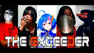 【実写歌い手×Vtuber】THE EXCEEDER/JAM Project【歌ってみた by 岡田×S氏×旭乃アクア×荊棘つばき×ミスターレイヴン】