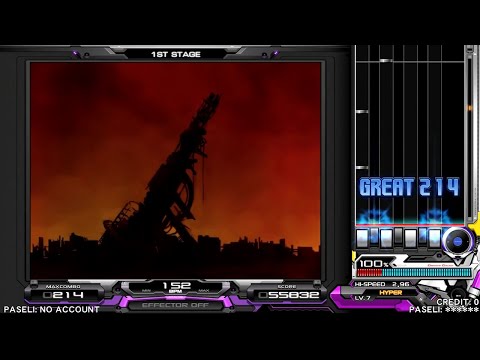 beatmania IIDX 13 DistorteD(CS) - Shoot'Em All (SP HYPER) FULL COMBO