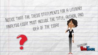 Intro. to Literary Analysis