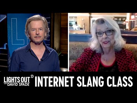 David Spade’s Mom Learns Naughty Internet Slang - Lights Out with David Spade (Oct 31, 2019)