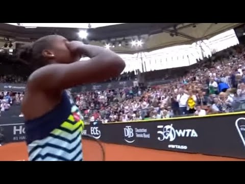 History made! Noha Akugue first German to make Hamburg championship beats Diana Shnaider WTA Tennis