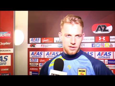 Reactie Kevin van Kippersluis na Jong AZ - SC Cambuur