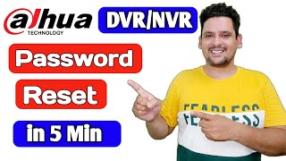 How to reset dahua DVR/NVR Password | Dahua XVR admin password reset