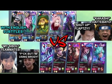 (ENG SUB) OHEB, KARLTZY AND SANFORD'S REACTION WHEN TLPH AND FALCONS PH MEET IN RANK!