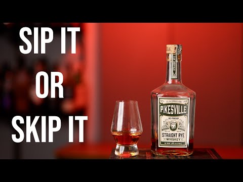 Beba o no: whisky de centeno puro Pikesville