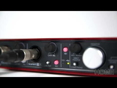 Focusrite // Interactive USB Interface Range Video