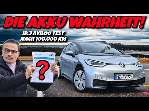 AKKU SCHROTT? VW ID.3 Batterie nach 100.000 km im Aviloo Test.