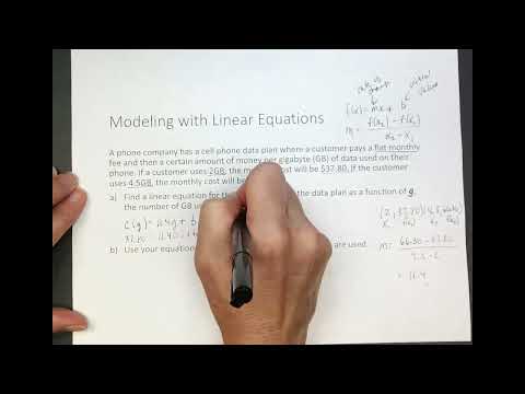 Section 2.3 Linear Models