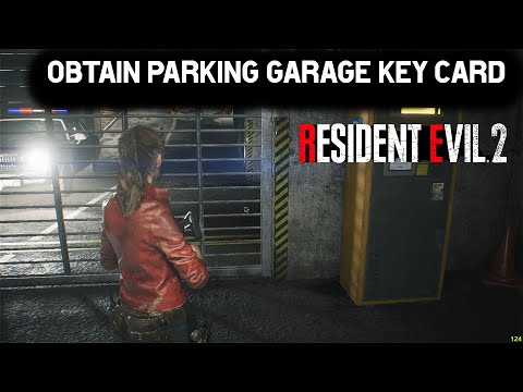 Obtain Parking Garage Key Card (Obtain Electronic Part) - Resident Evil 2 Claire