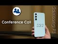 How to Make Conference Call in Samsung Galaxy S23 FE | Samsung S23 FE Conference Call Problem