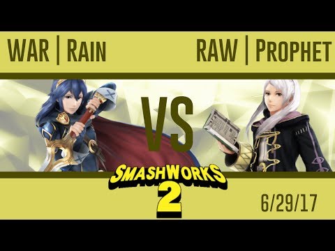WAR | Rain (Lucina) vs RAW | Prophet (Robin) - Wii U - SmashWorks 2