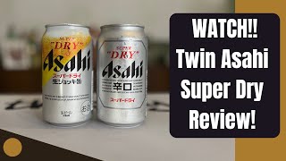 The ASAHI Super Dry TWIN TEST!! - Honest review!