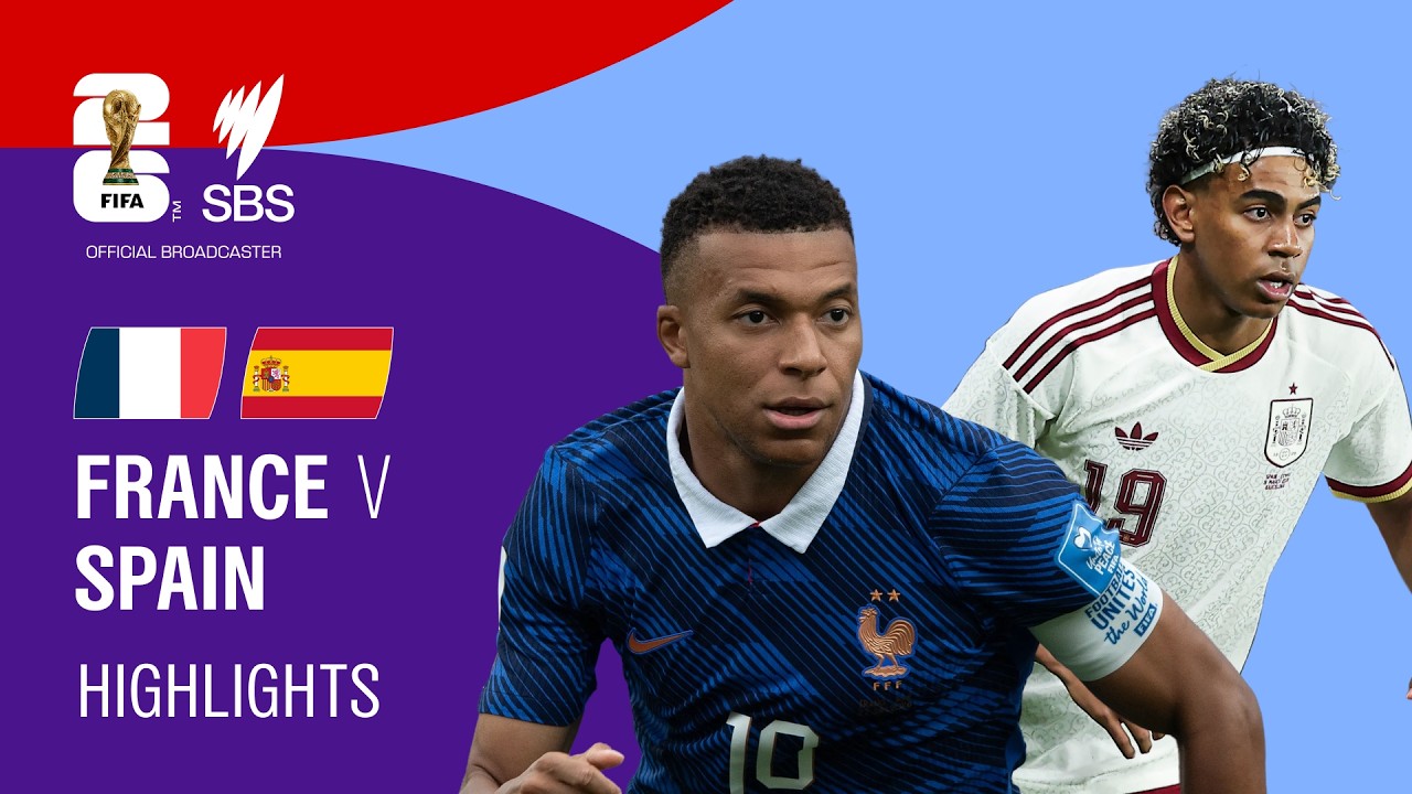 France v Spain: FIFA World Cup 2026 Highlights Semi-final