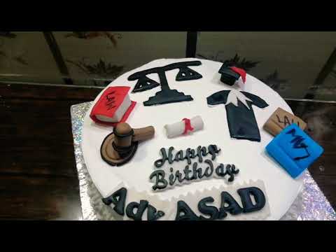 Lawyer's cake /home made cake