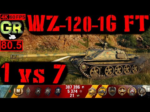 80_World of Tanks WZ-120-1G FT WoT Replay - 10 Kills 4.8K DMG(Patch 1.4.0)