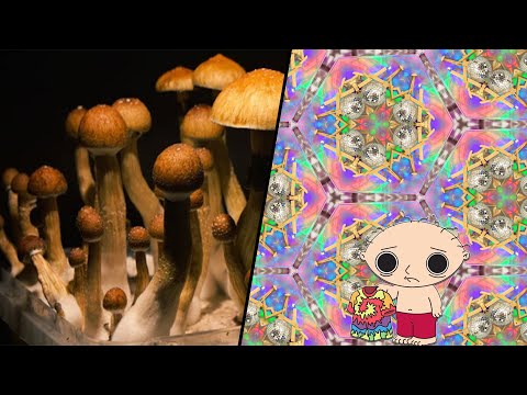 Tripping HARD on Shrooms