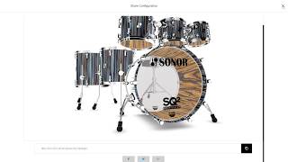 Video thumbnail for Sonor SQ² Drum System 3D Configurator walkthrough by SonorDrumTube