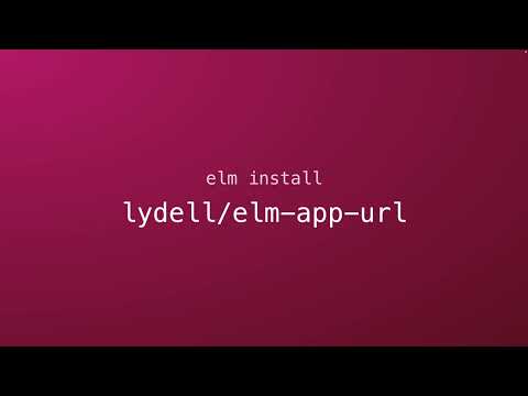 Introducing elm-app-url