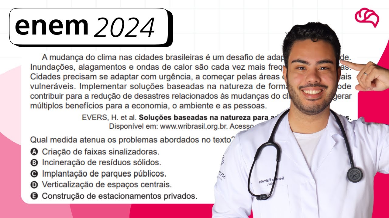 Resolução em Vídeo — Questão 88 ENEM 2024
