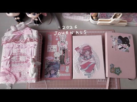 2026 journal ecosystem ★ completed journal flip through, my fav stationery