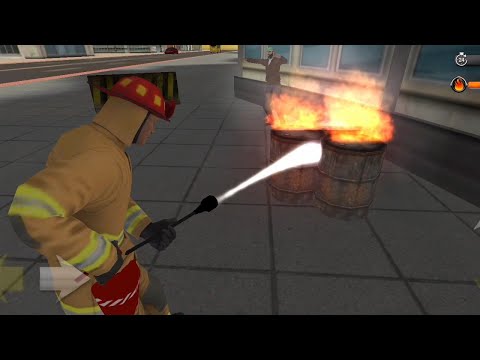 NY City FireFighter 2019 - Fire Truck Driver Rescues 3D #2 - Android Gameplay-Gaming Vehicles