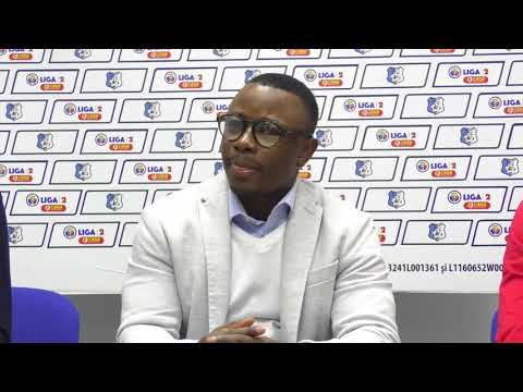 PANDURII TV / CONFERINŢA DE PRESĂ PANDURII TÂRGU JIU, PREZENTARE  OFICIALĂ  JEAN-WILLY NGOMA