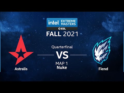 CS:GO - Astralis vs. Fiend [Nuke] Map 1 - IEM Fall 2021 - Quarterfinal - EU