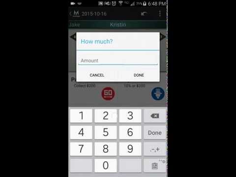 Monopoly Money Tracker Video