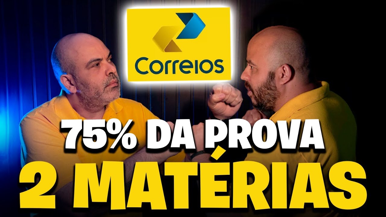 💪BATALHA CONCURSO CORREIOS 2024: PORTUGUÊS X MATEMÁTICA