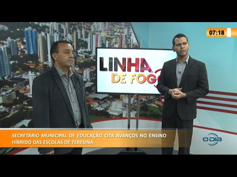Secretário municipal de educação cita avanços no ensino híbrido das escolas de Teresina 08 06 2