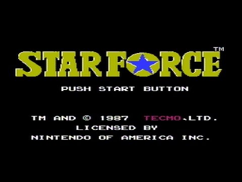 Star Force - NES - Full Playthrough - Deathless