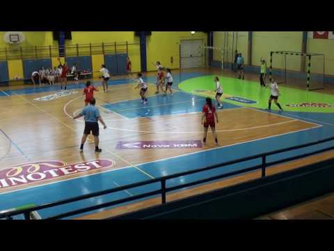 1.DL ZAHOD - Starejše deklice A (l.02/03); ŽRK Mlinotest Ajdovščina : RK Šempeter-Vrtojba (16:21)