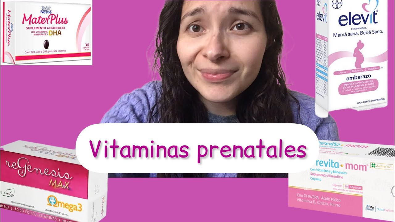 Vitaminas prenatales
