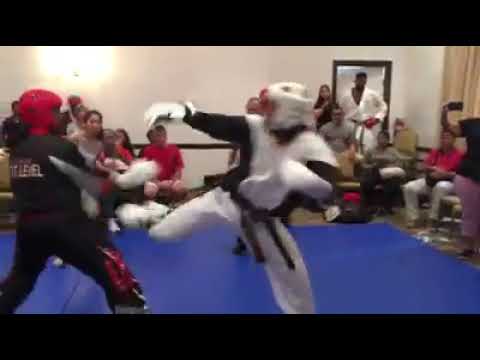 Kam Dawson vs Anthony Merricks - Point  Fighting  Pan American Internationals