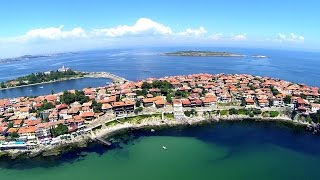 Flight over the Bulgaria 2014 - Top places, beaches, hotels & destinations, Panoramic HDvideo