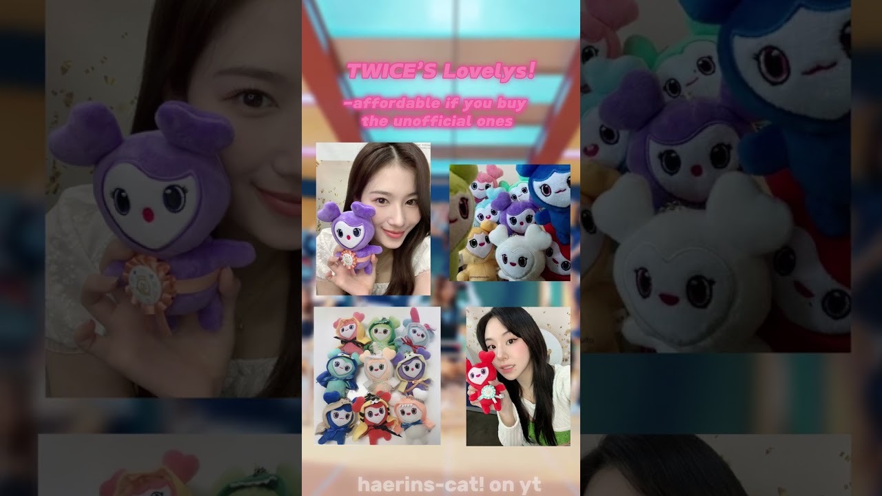 Cute kpop stuff you can buy!(excluding albums) #shorts #kpop #blackpink #twice #newjeans #fyp