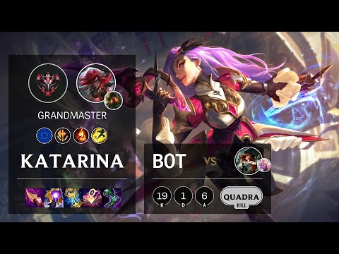 Katarina Bot vs Miss Fortune - EUW Grandmaster Patch 11.11