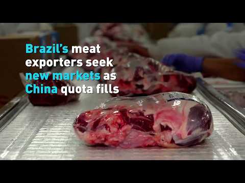 Brazil’s meat exporters seek new markets as China quota fills