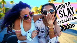 How to SLAY Coachella! What to Wear, Unique Hairstyles + DIY Body Art | Niki and Gabi by Niki and Gabi