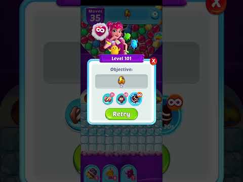 033   Sugar Blast LV101 Pause Menu, Exiting a Level