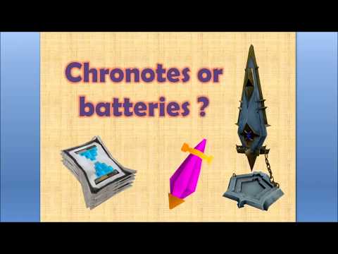 Batteries or Chronotes? RS3 Archaeology guide for high level goals (120/200m)!